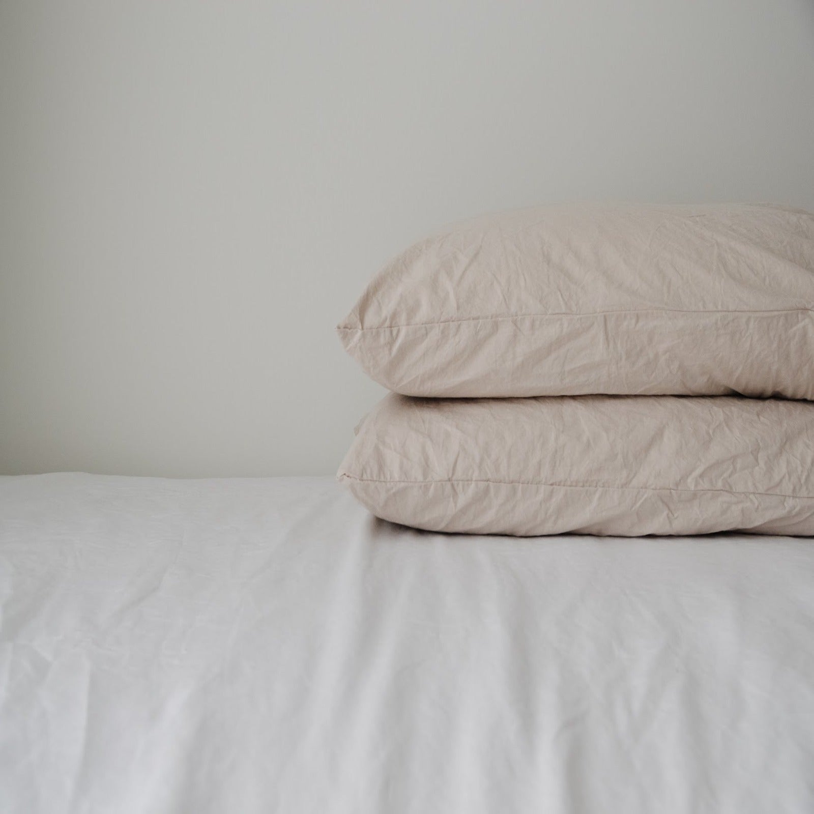 Oatmeal Turkish Cotton Pillowcase Set pillowcase House of Jude