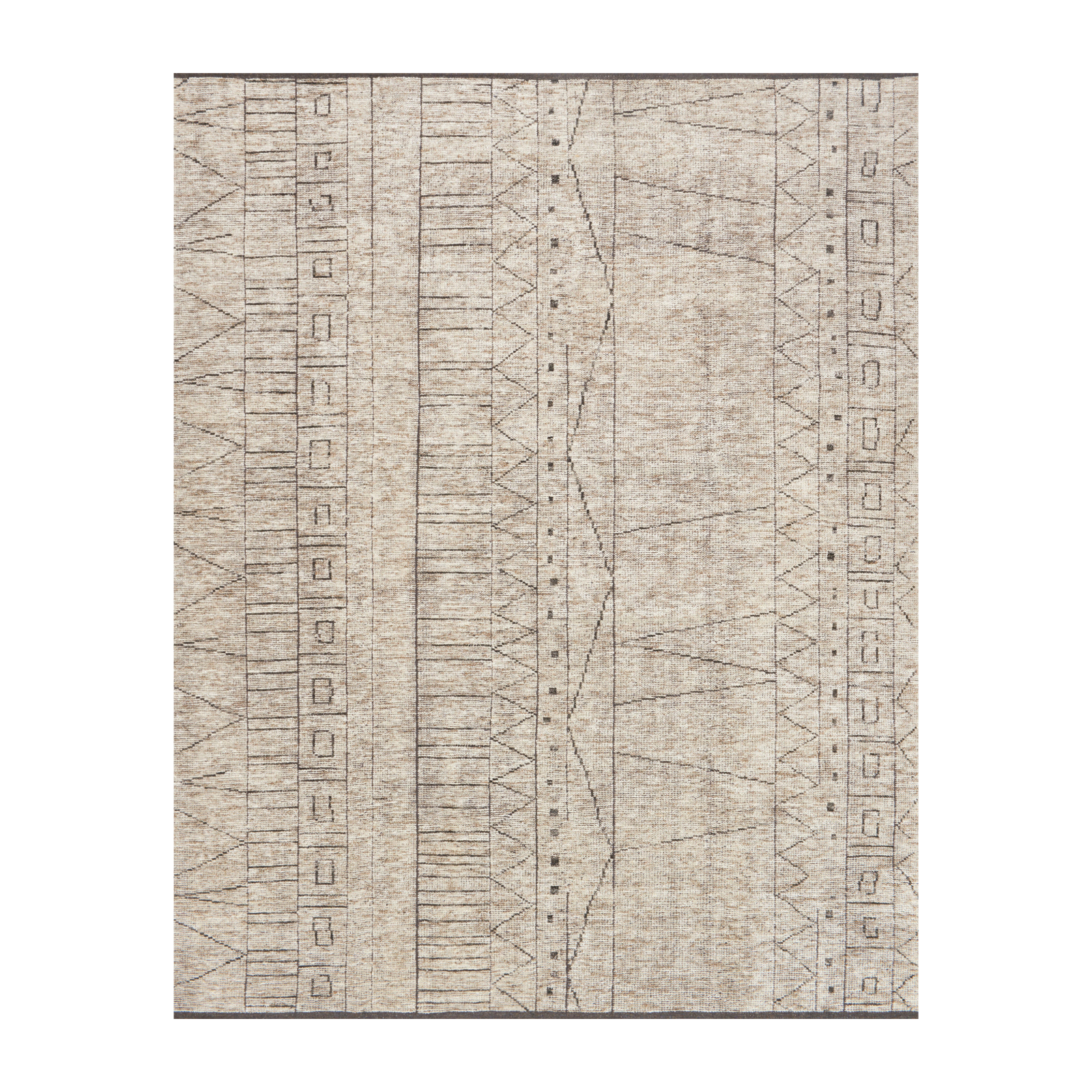 Loloi Odyssey Natural / Ash Rug 2- RUGS - wool Loloi
