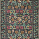 Rifle Paper Co. x Loloi Rosa Black Rug 0-RUGS-patterned Loloi