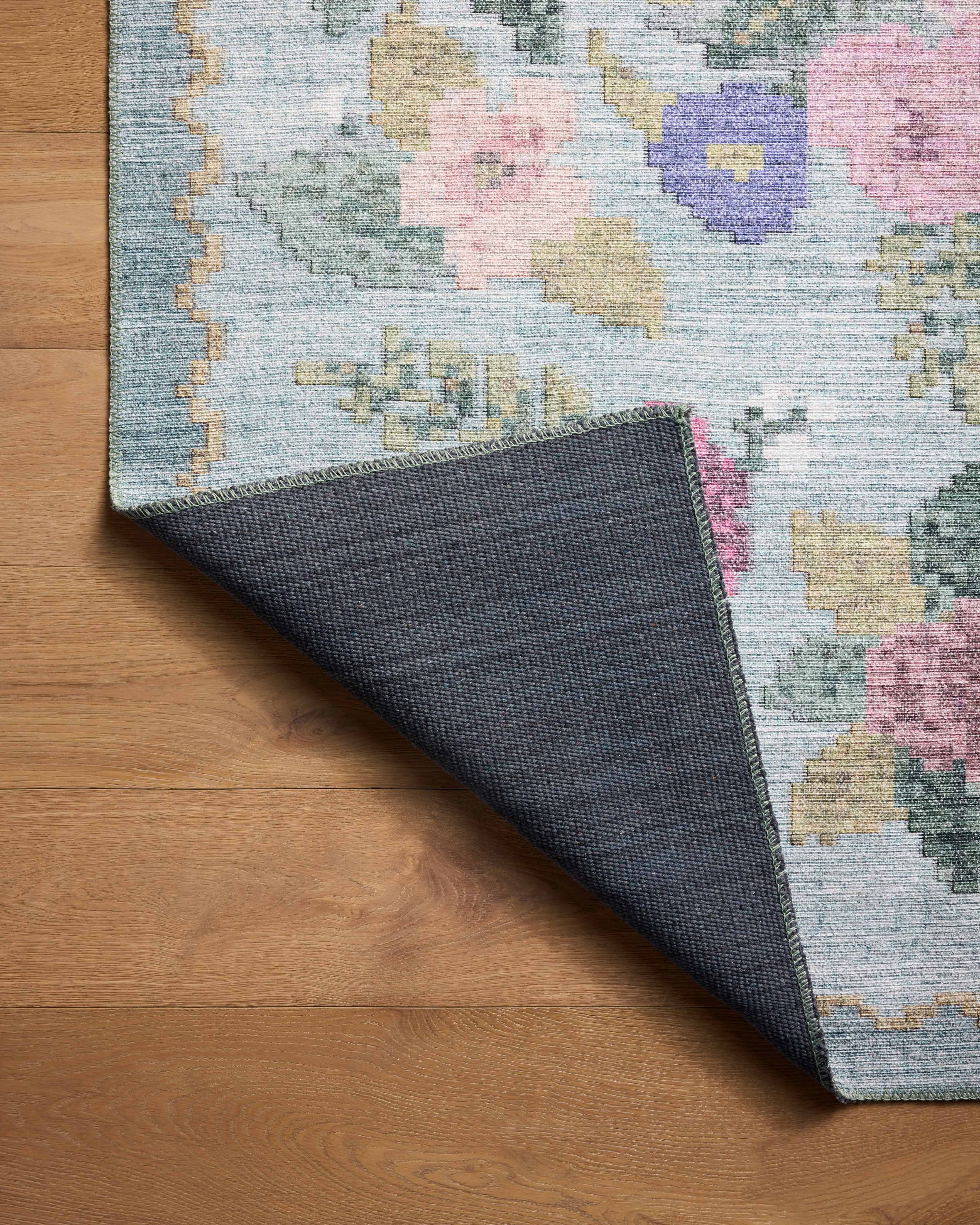 Rifle Paper Co. x Loloi Rosa Antique Rose Sky Rug 0-RUGS-patterned Loloi