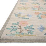 Rifle Paper Co. x Loloi Rosa Hawthorne Cream Rug 0-RUGS-patterned Loloi