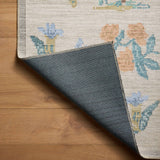 Rifle Paper Co. x Loloi Rosa Hawthorne Cream Rug 0-RUGS-patterned Loloi