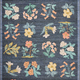 Rifle Paper Co. x Loloi Rosa Hawthorne Navy Rug 0-RUGS-patterned Loloi