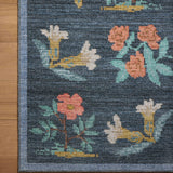 Rifle Paper Co. x Loloi Rosa Hawthorne Navy Rug 0-RUGS-patterned Loloi