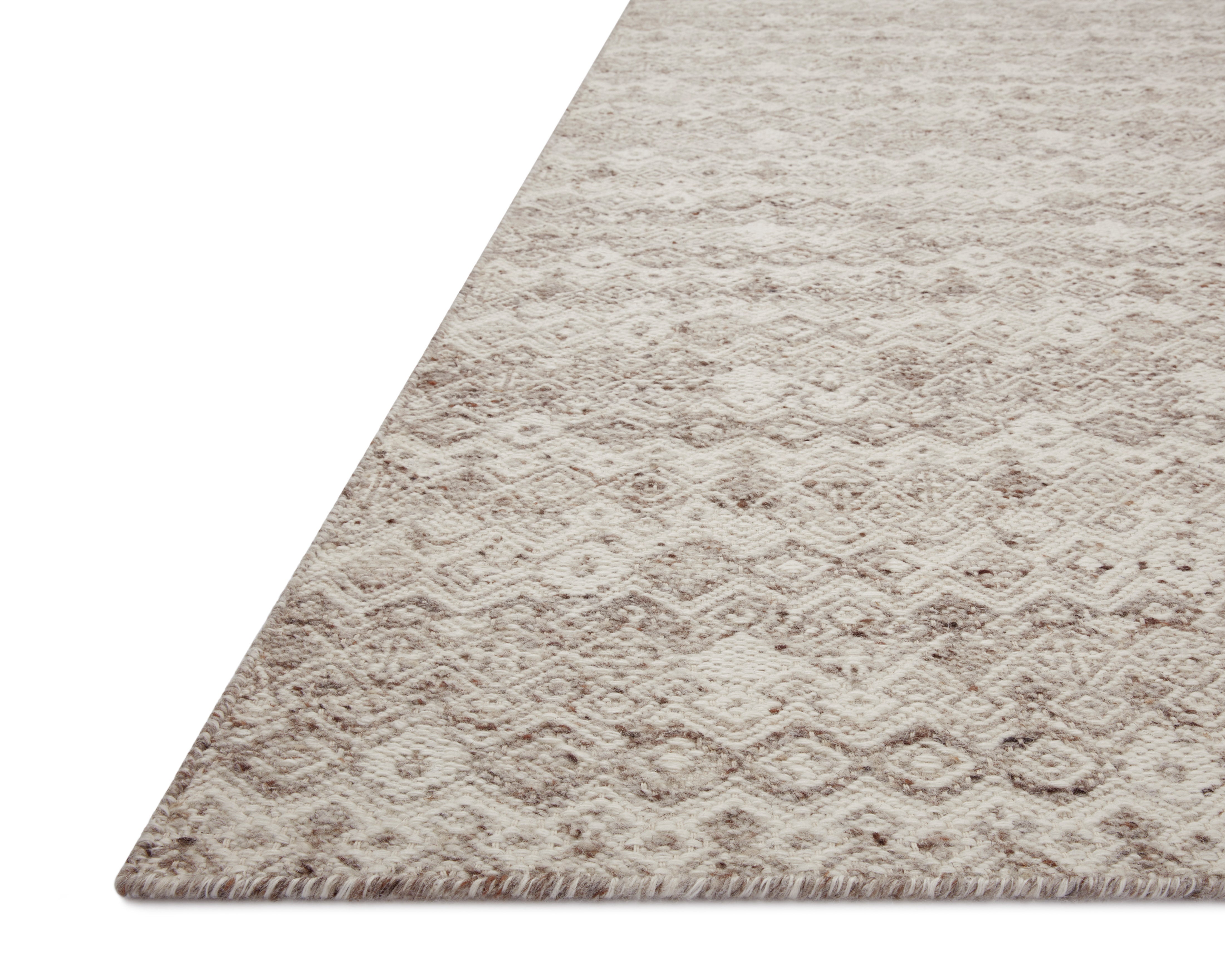 Loloi Raven Dove / Ivory Rug 0-RUGS - wool Loloi