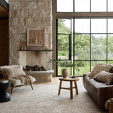 Loloi Raven Dove / Ivory Rug 0-RUGS - wool Loloi