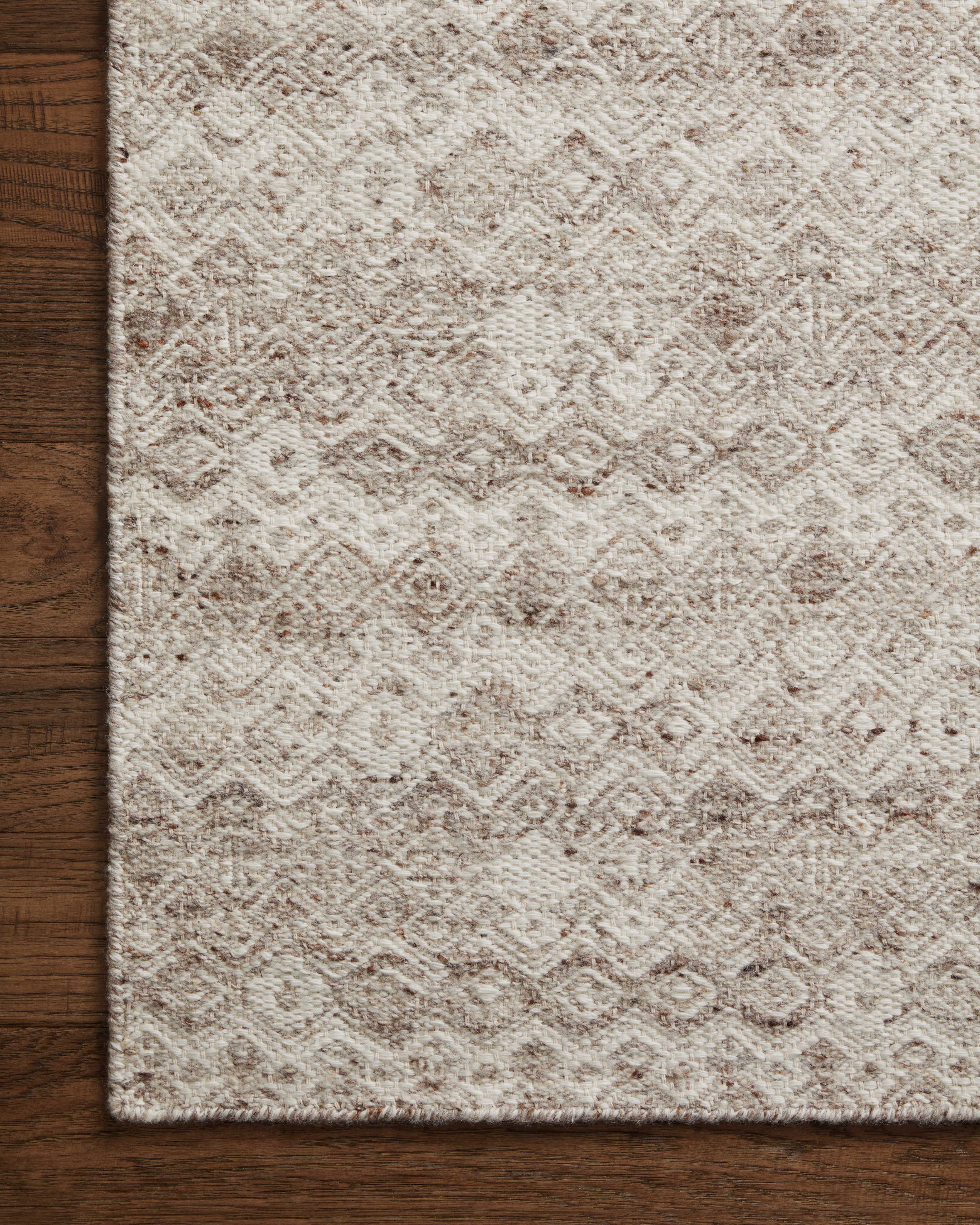 Loloi Raven Dove / Ivory Rug 0-RUGS - wool Loloi