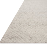 Loloi Raven Ivory / Pebble Rug 0-RUGS - wool Loloi