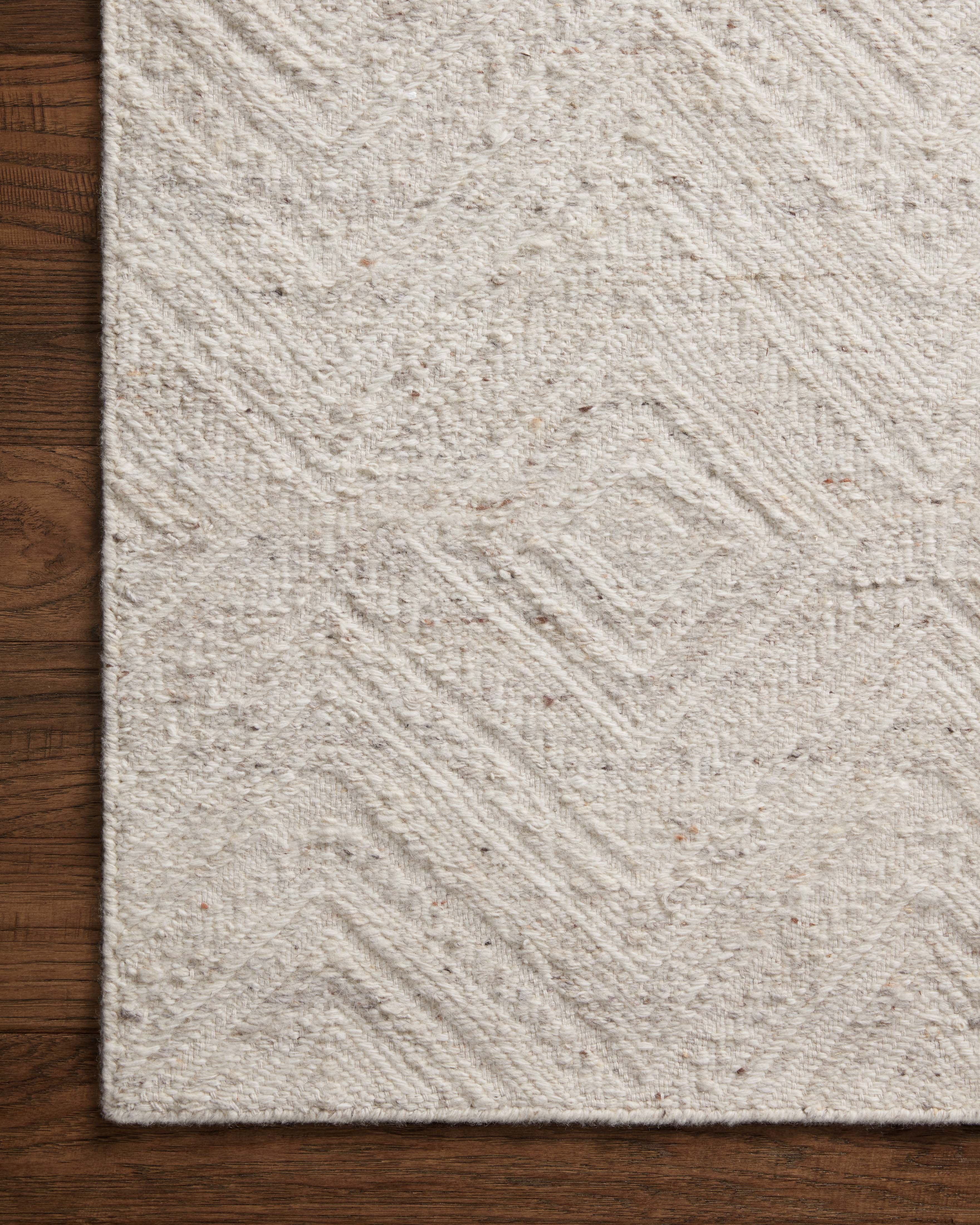 Loloi Raven Ivory / Pebble Rug 0-RUGS - wool Loloi