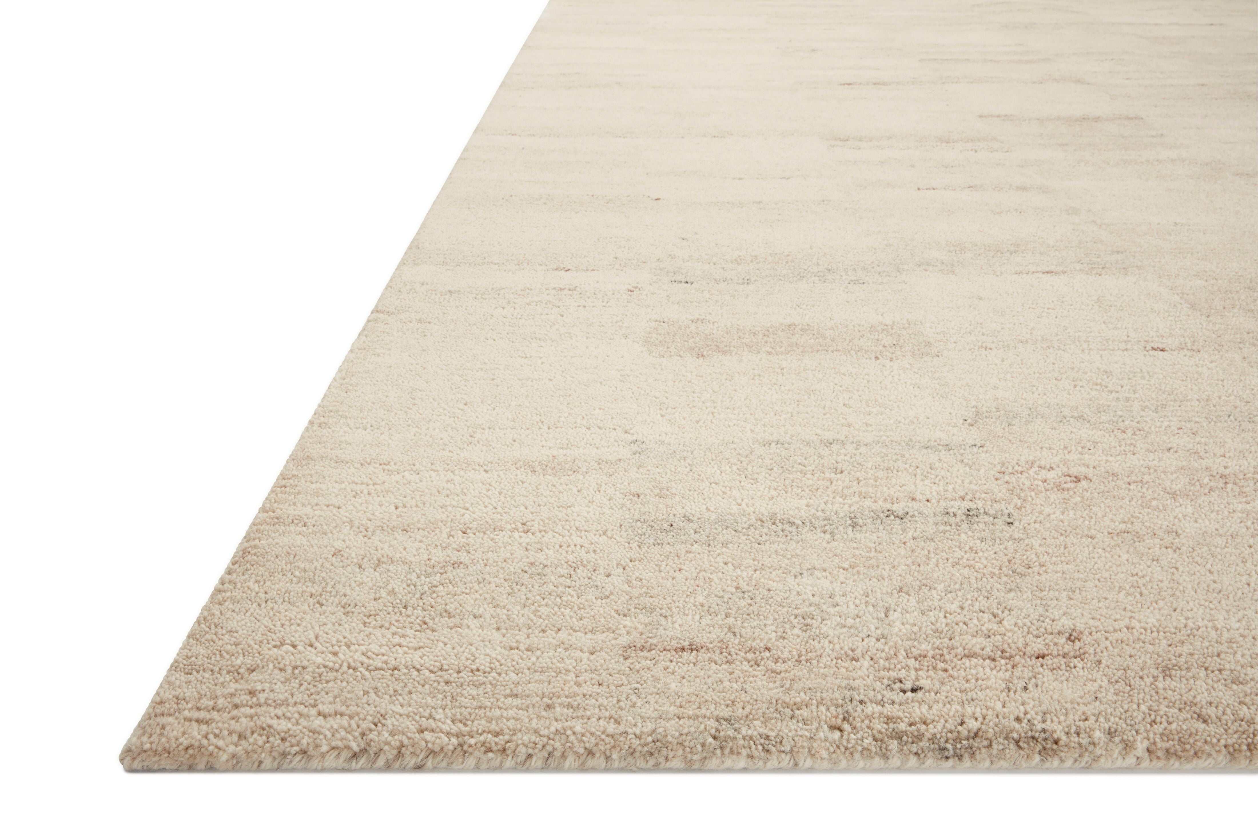 Amber Lewis x Loloi Rocky Natural / Fog Rug 1-natural fibre rugs Loloi