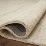 Amber Lewis x Loloi Rocky Natural / Fog Rug 1-natural fibre rugs Loloi