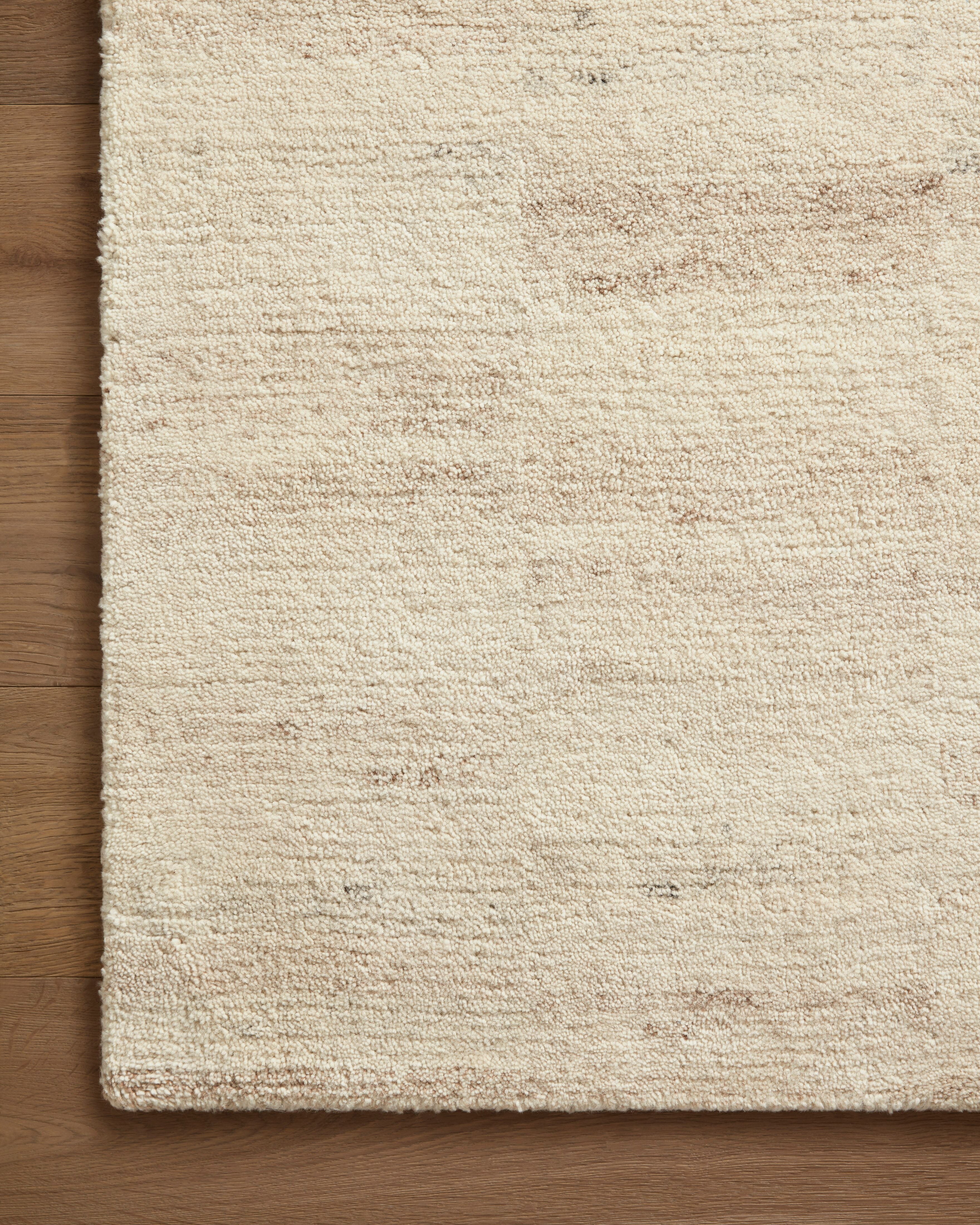 Amber Lewis x Loloi Rocky Natural / Fog Rug 1-natural fibre rugs Loloi
