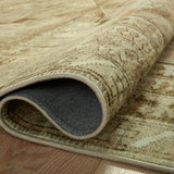 OVERSTOCK - Loloi Sinclair Khaki / Tobacco Rug - 7'6" x 9'6" IN STORE - Sale Rugs Loloi