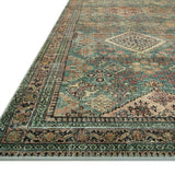 Magnolia Home by Joanna Gaines x Loloi Sinclair Turquoise / Multi Rug 1 - RUGS - patterned Loloi