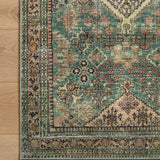 Magnolia Home by Joanna Gaines x Loloi Sinclair Turquoise / Multi Rug 1 - RUGS - patterned Loloi