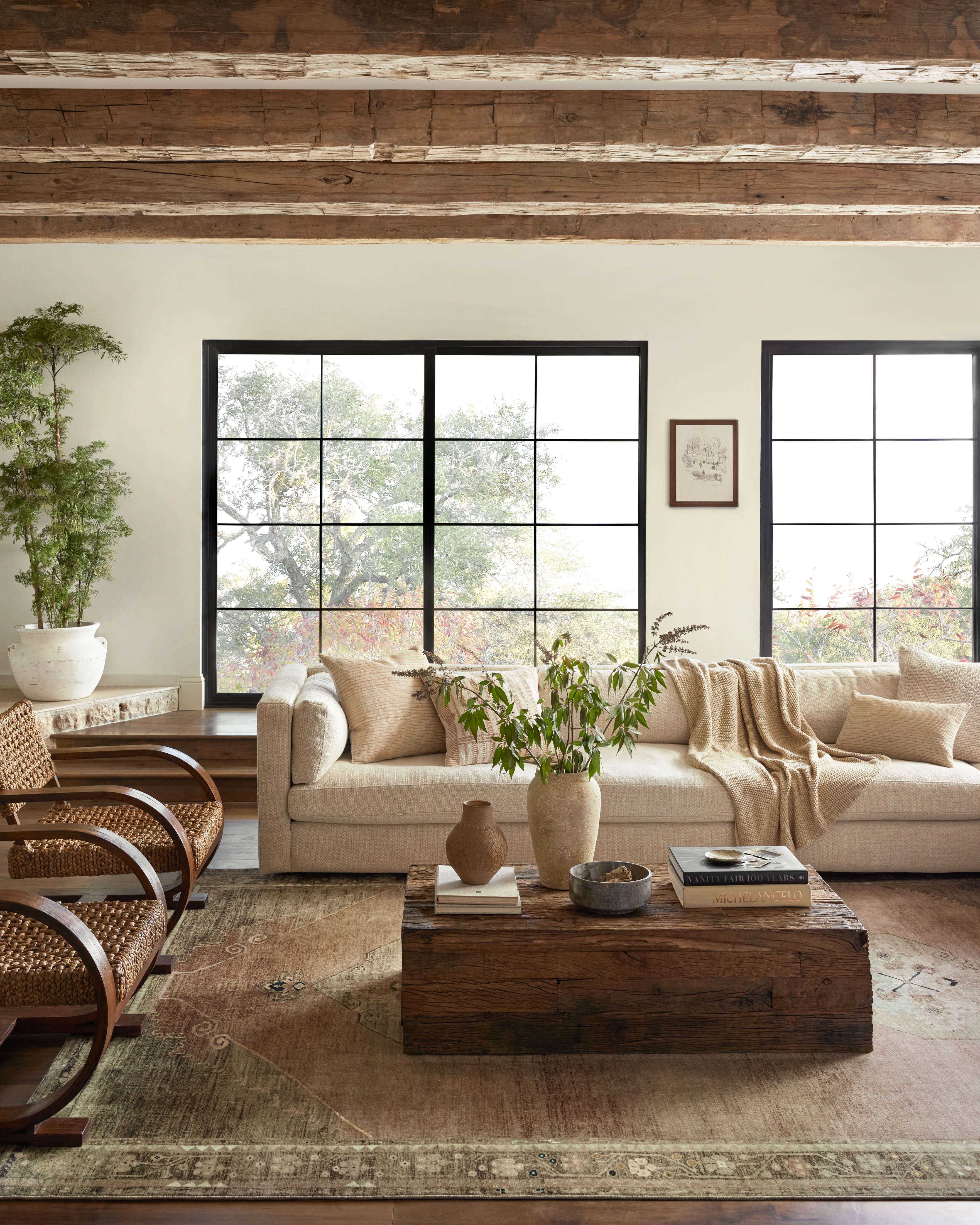 Magnolia Home by Joanna Gaines x Loloi Sinclair Clay / Tobacco Rug 0-RUGS-patterned Loloi