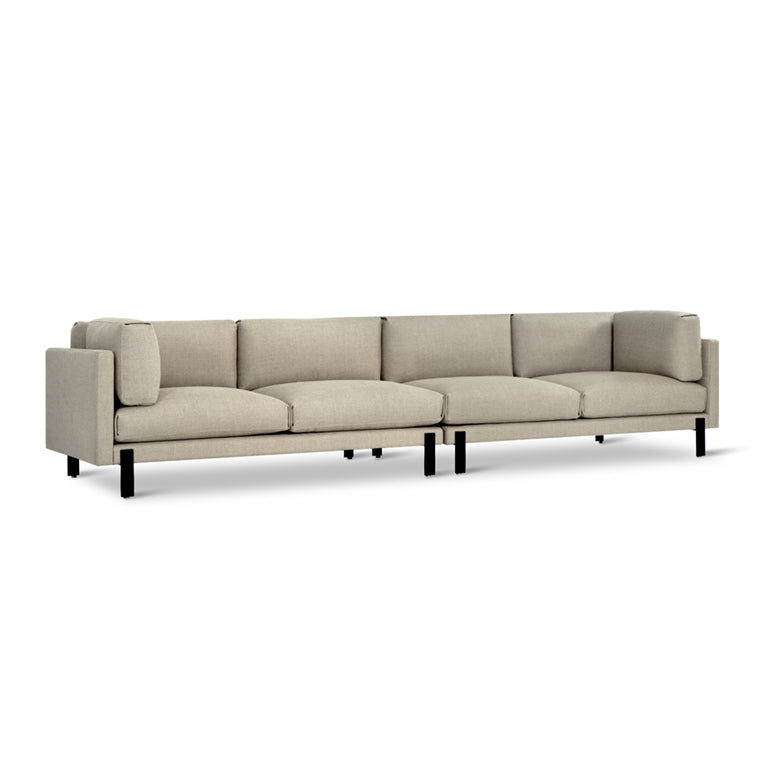 Gus* Modern Silverlake 144" Sofa 1 - FURNITURE - sofa Gus Andorra Almond