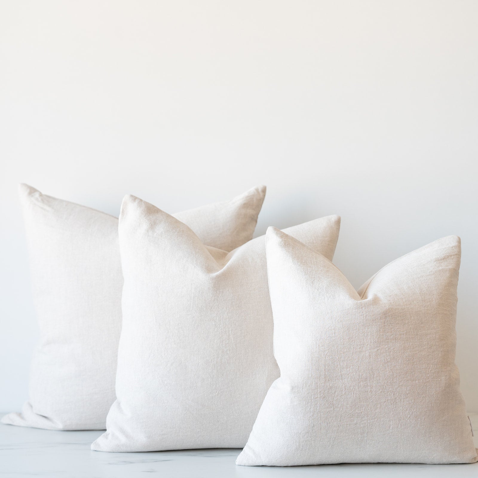PRE ORDER - Oatmeal Linen Pillow Cover 1 - PILLOWS - linen - neutral Rug & Weave Pillows