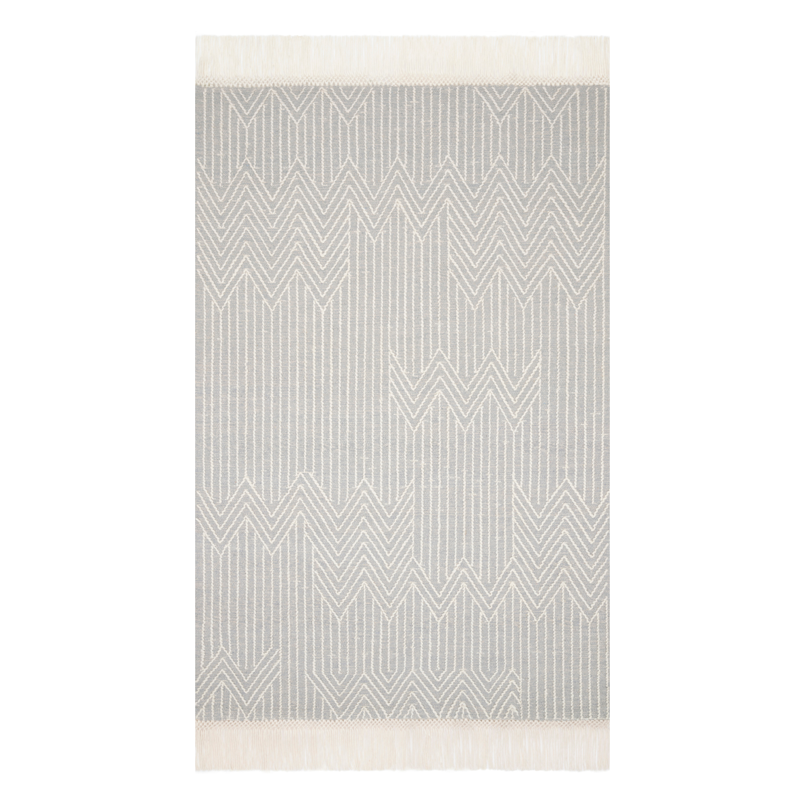 Loloi Newton Grey / Ivory Rug RUGS - patterned Loloi