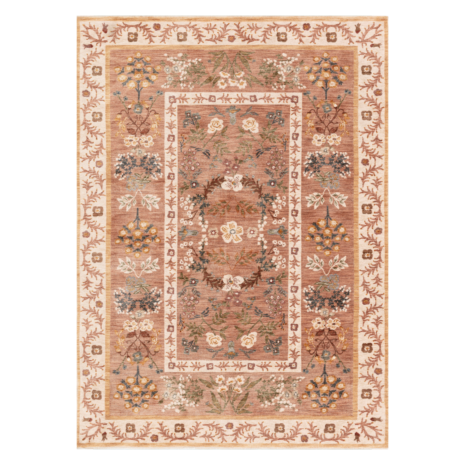Rifle Paper Co. x Loloi Kismet Arabesque / Camel Rug 0-RUGS-patterned Loloi