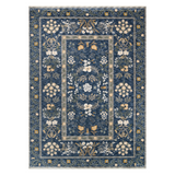 Rifle Paper Co. x Loloi Kismet Arabesque / Navy Rug 0-RUGS-patterned Loloi