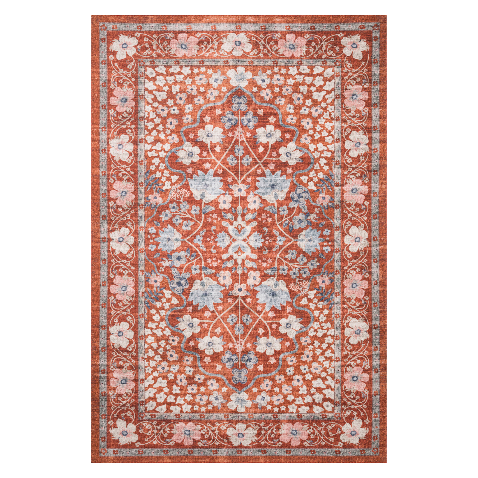 Rifle Paper Co. x Loloi Palais Crimson Rug 2-patterned rugs Loloi