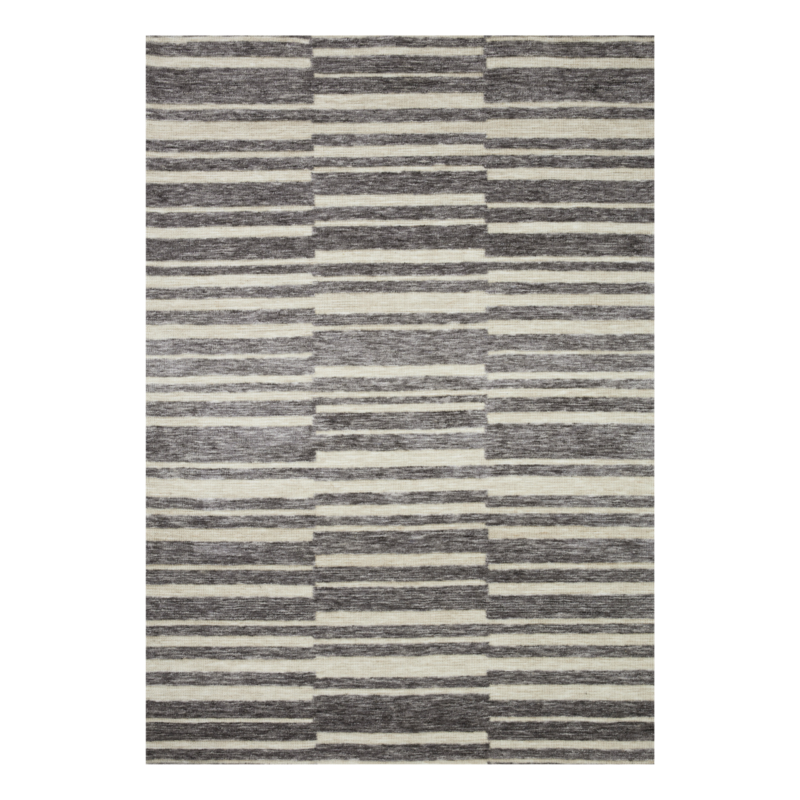 Loloi Neda Natural / Slate Rug 2-RUGS - patterned Loloi