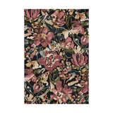 Loloi Belladonna Black / Berry Rug 0-RUGS-wool rugs Loloi