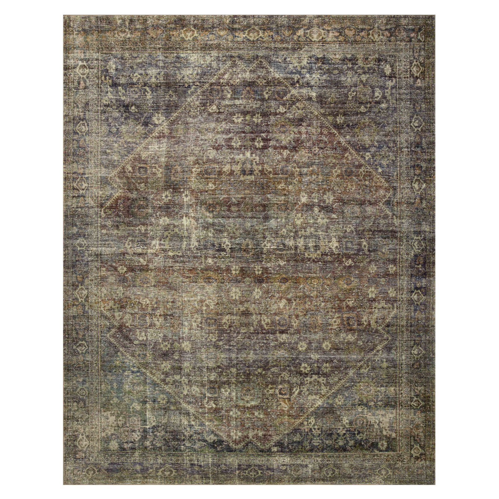 Amber Lewis x Loloi Morgan Spice / Lagoon 0-patterned rugs Loloi