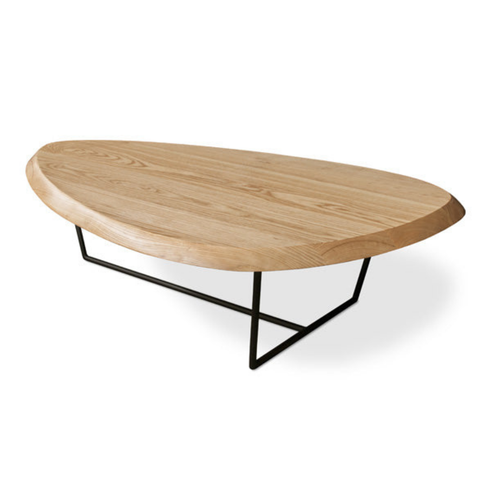 Gus* Modern Hull Coffee Table 4 - d - FURNITURE - coffee table - oval Gus