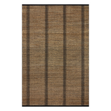 Angela Rose x Loloi Colton Natural/ Black Rug 0-RUGS Loloi