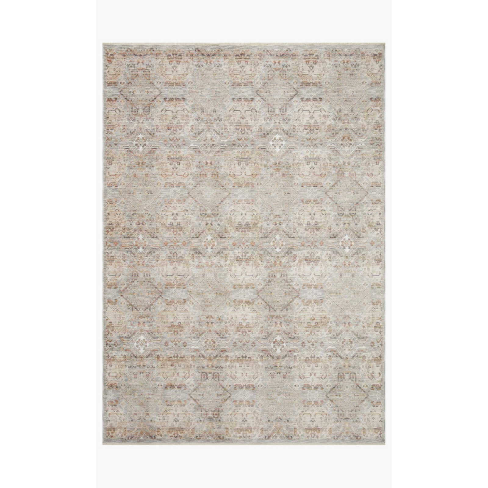 Amber Lewis x Loloi Zuma Silver / Multi 2-RUGS - patterned Loloi