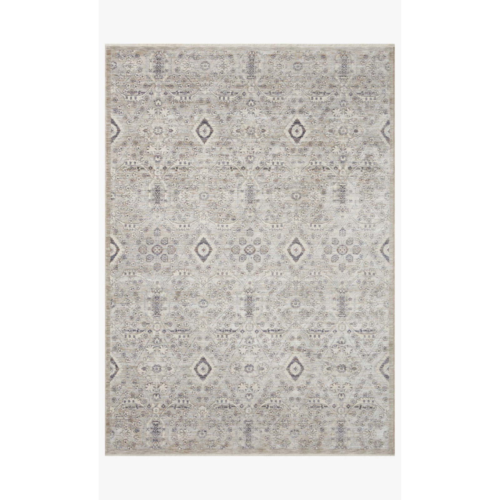 Amber Lewis x Loloi Zuma Silver / Sky 2-RUGS - patterned Loloi