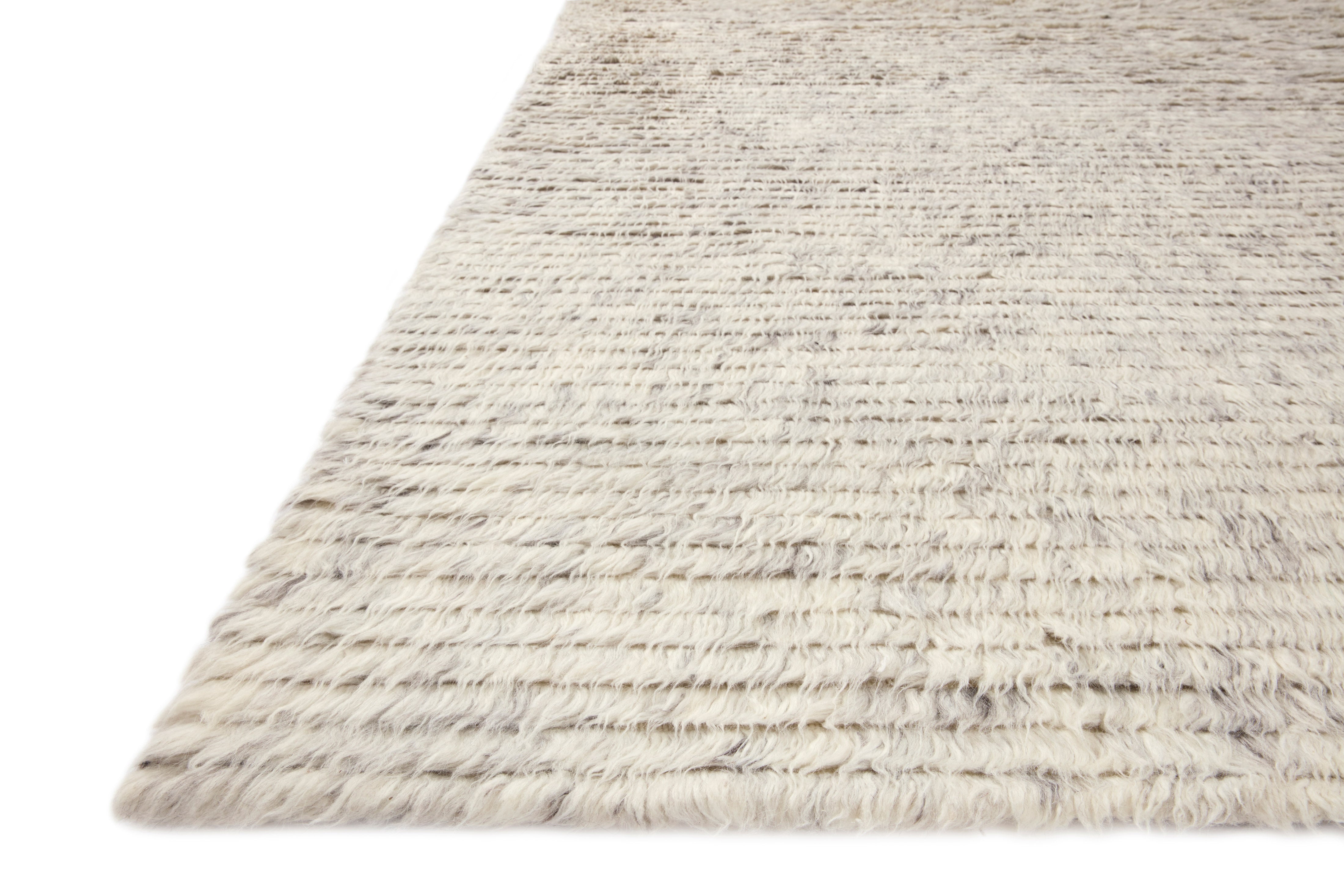 Amber Lewis x Loloi Woodland Silver Rug 2-natural fibre rugs Loloi