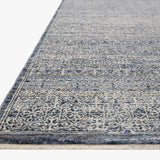 Amber Lewis x Loloi Zuma Denim / Ivory Rug 2-RUGS - patterned Loloi