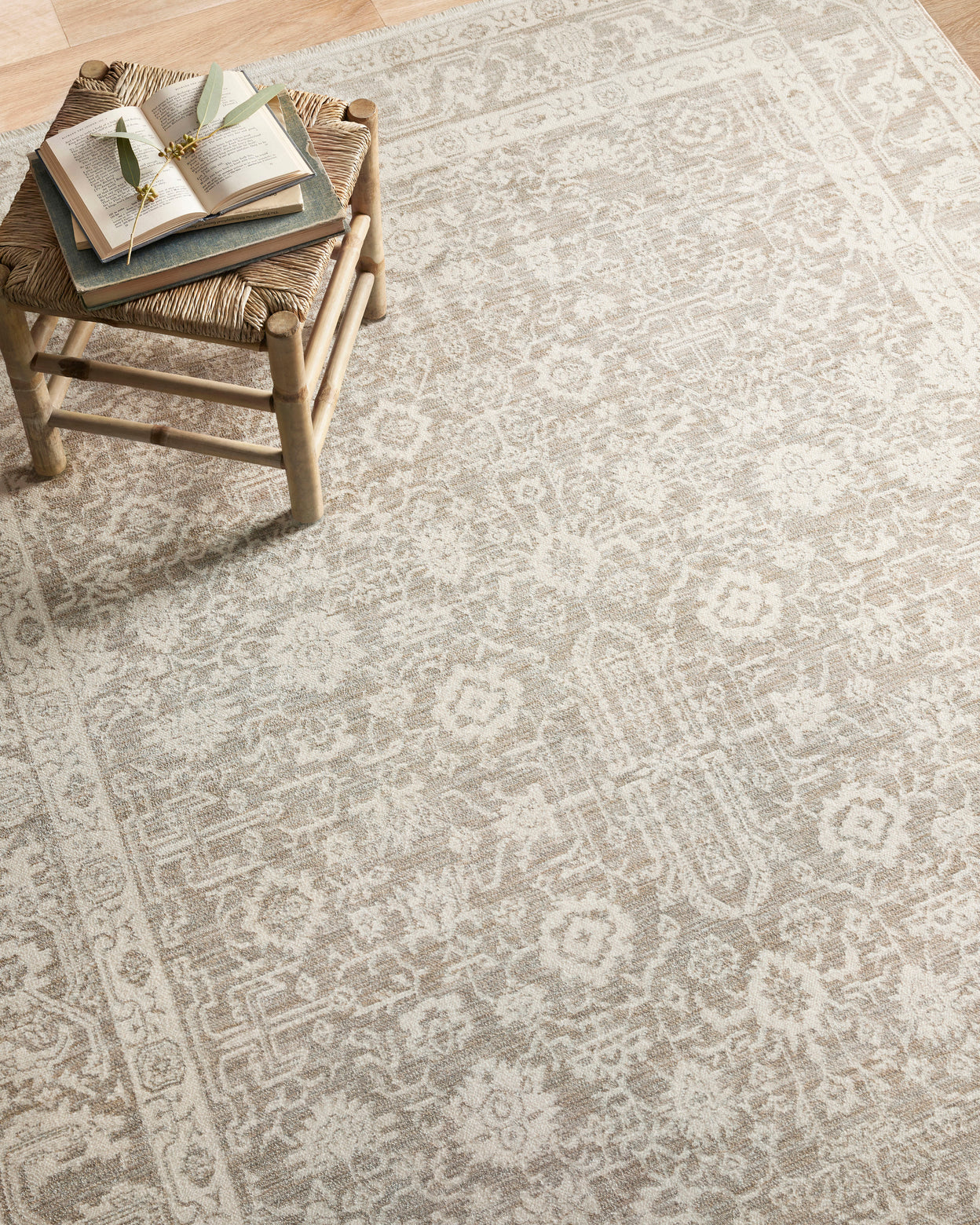 Amber Lewis x Loloi Zuma Sand / Stone Rug 2-RUGS - patterned Loloi