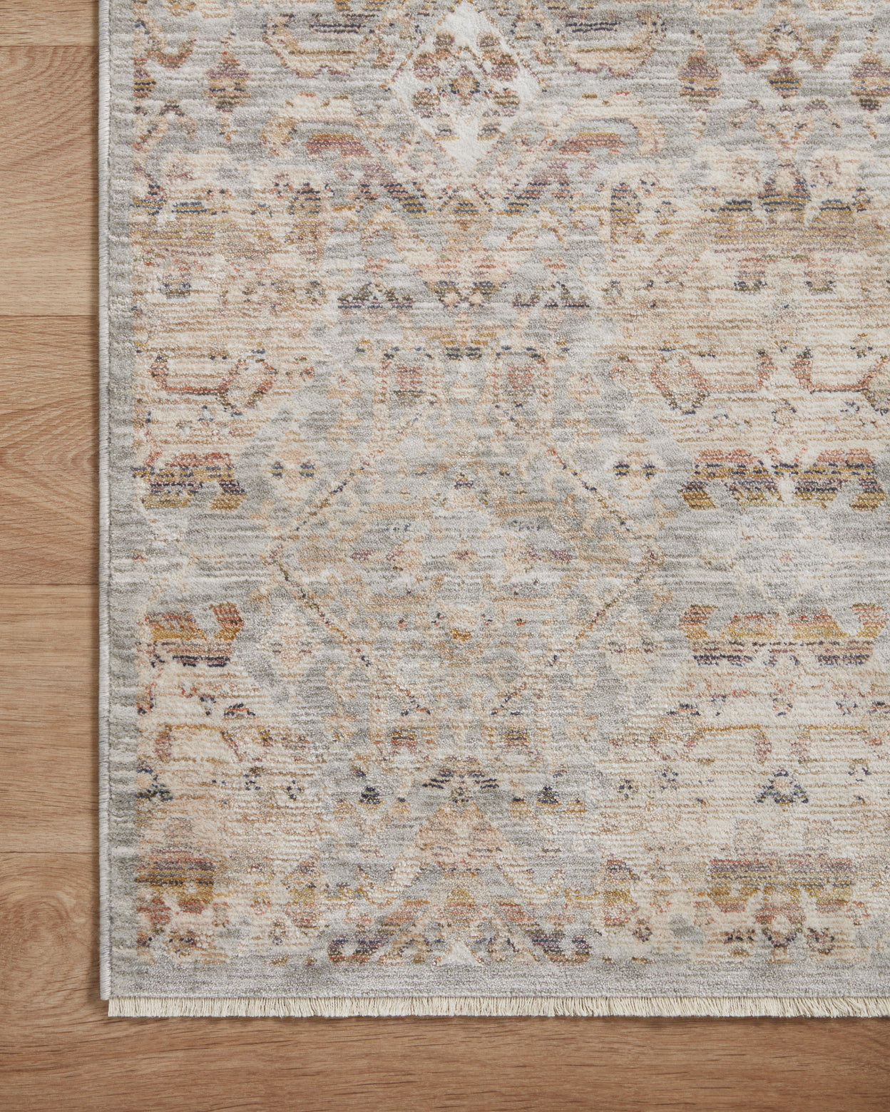 Amber Lewis x Loloi Zuma Silver / Multi 2-RUGS - patterned Loloi