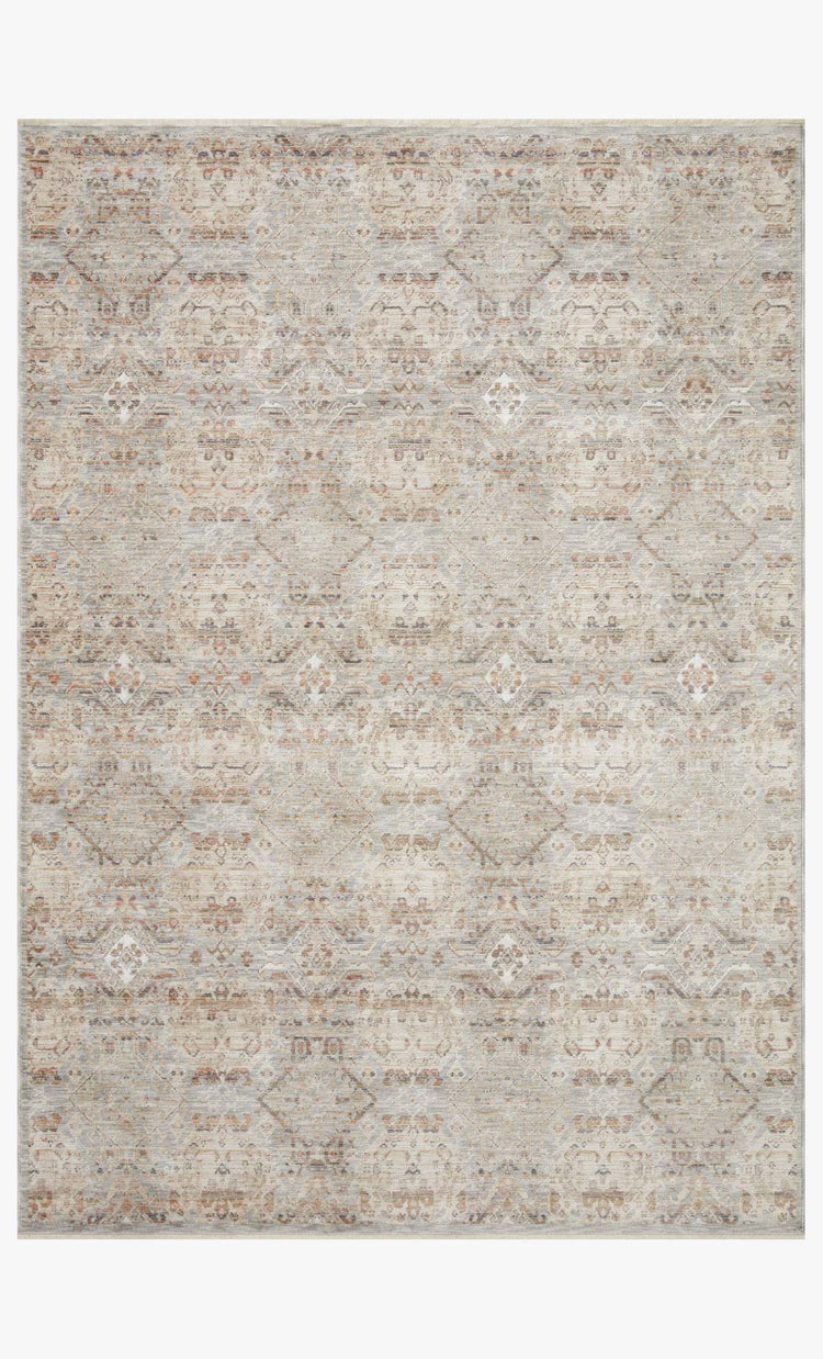Amber Lewis x Loloi Zuma Silver / Multi 2-RUGS - patterned Loloi