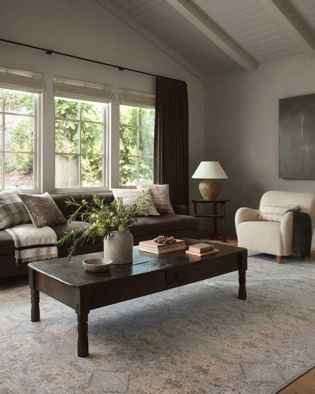 Amber Lewis x Loloi Zuma Silver / Multi 2-RUGS - patterned Loloi