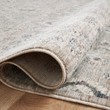 Amber Lewis x Loloi Zuma Silver / Sky 2-RUGS - patterned Loloi