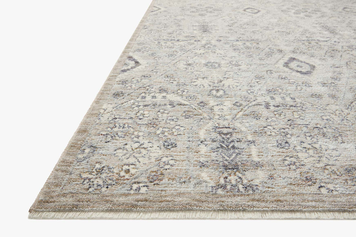 Amber Lewis x Loloi Zuma Silver / Sky 2-RUGS - patterned Loloi