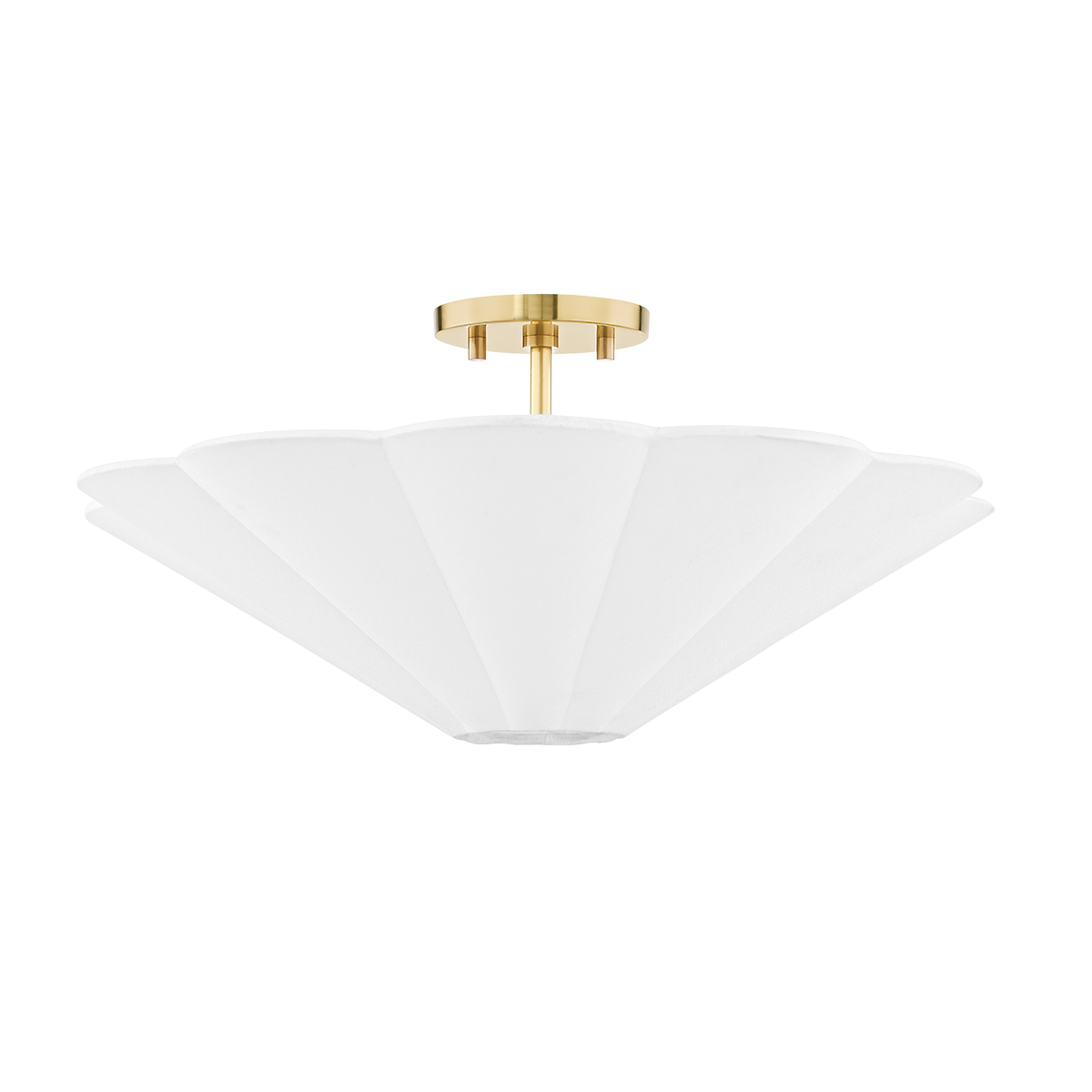 Aalan Semi Flush LIGHTING - Flush Mount Hudson Valley Lighting