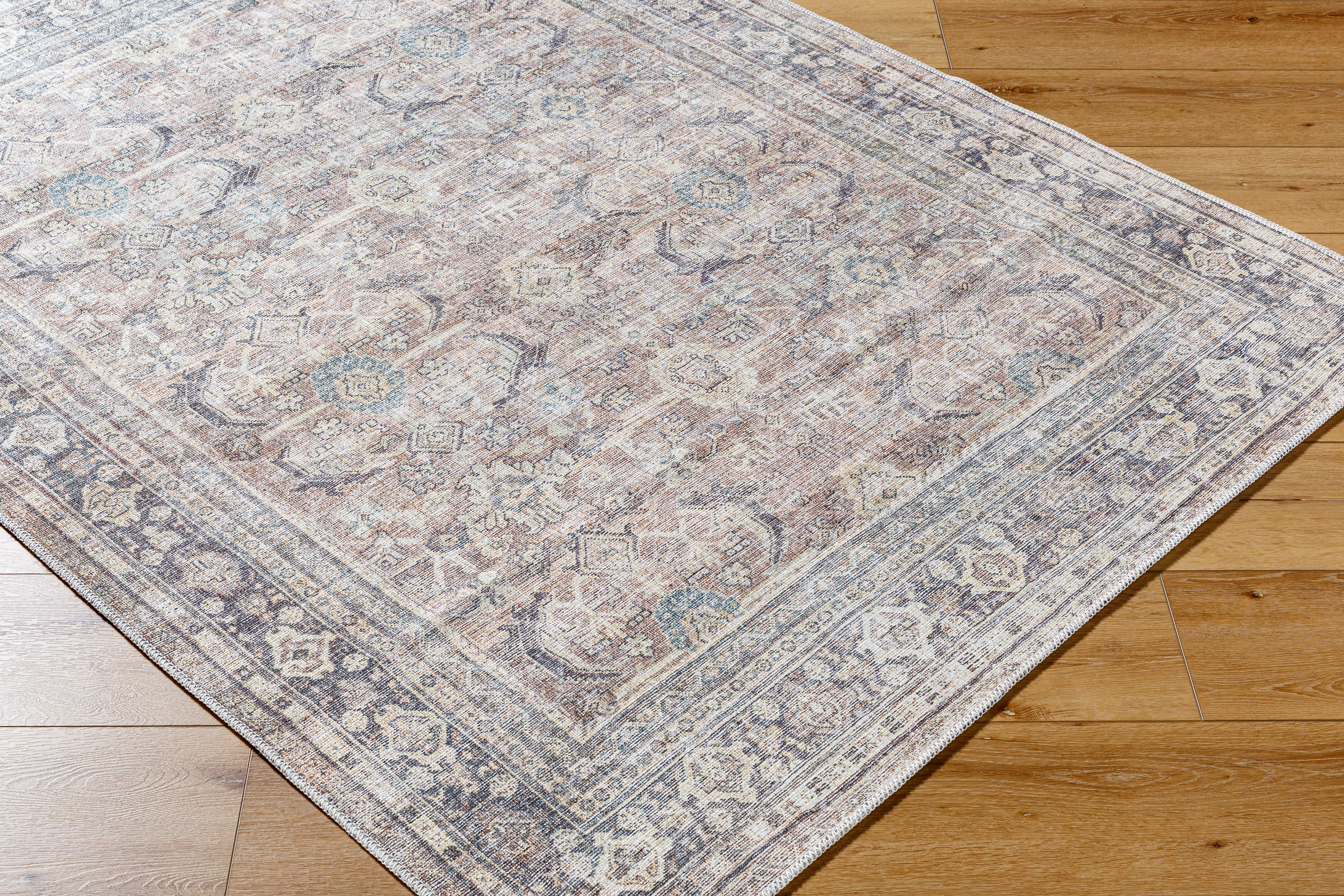 Becki Owens Darling Rust / Charcoal Rug 1 - RUGS - patterned Surya