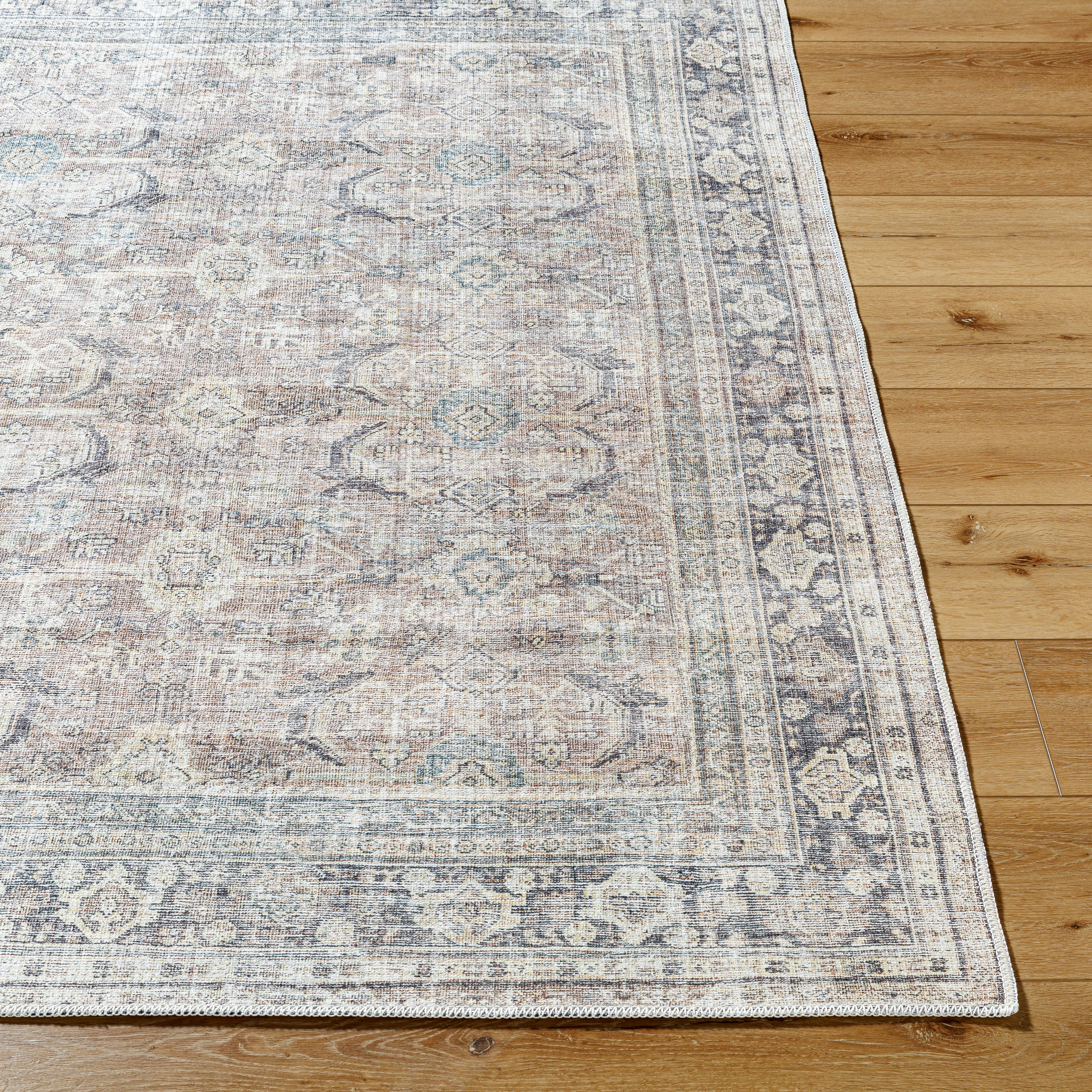 Becki Owens Darling Rust / Charcoal Rug 1 - RUGS - patterned Surya
