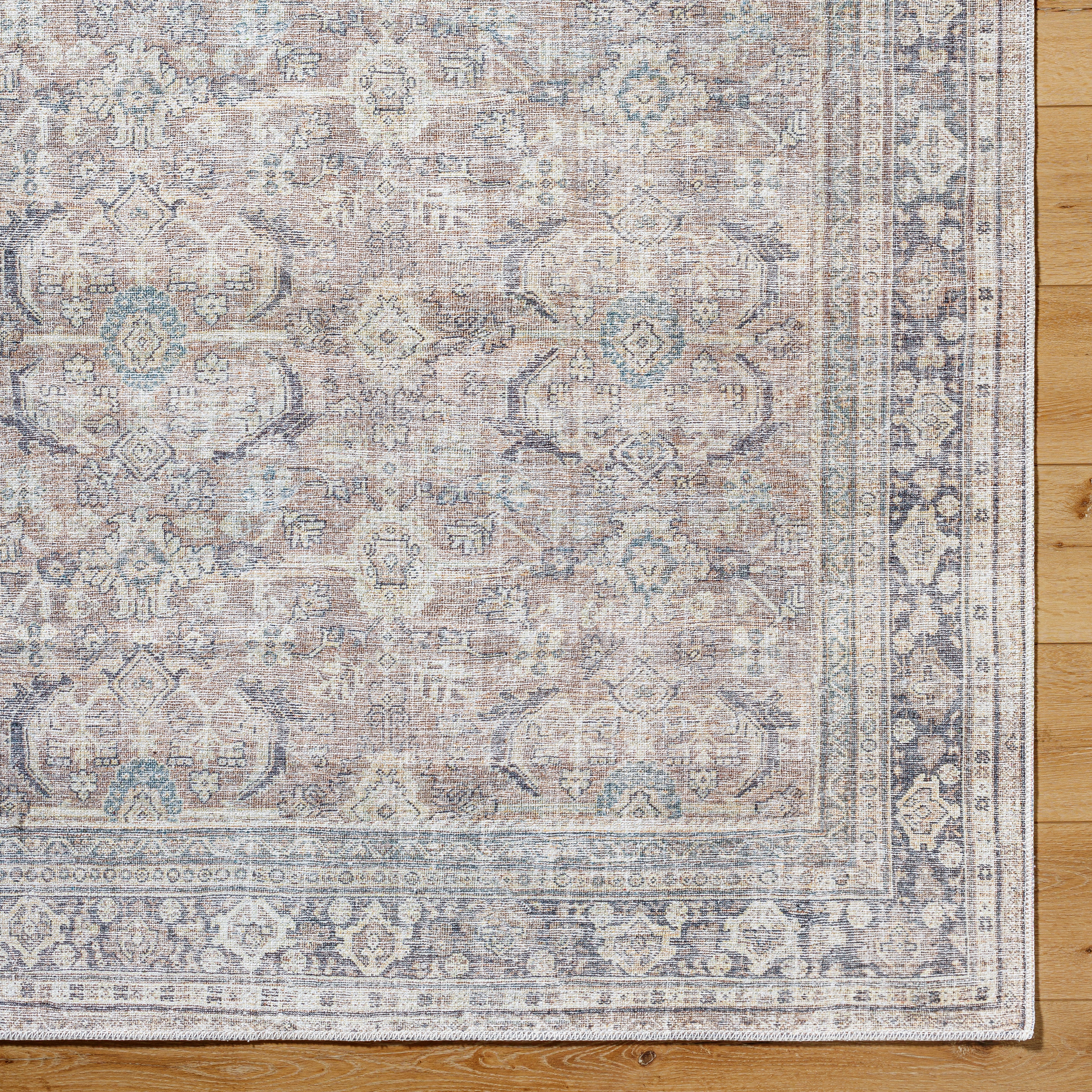 Becki Owens Darling Rust / Charcoal Rug 1 - RUGS - patterned Surya