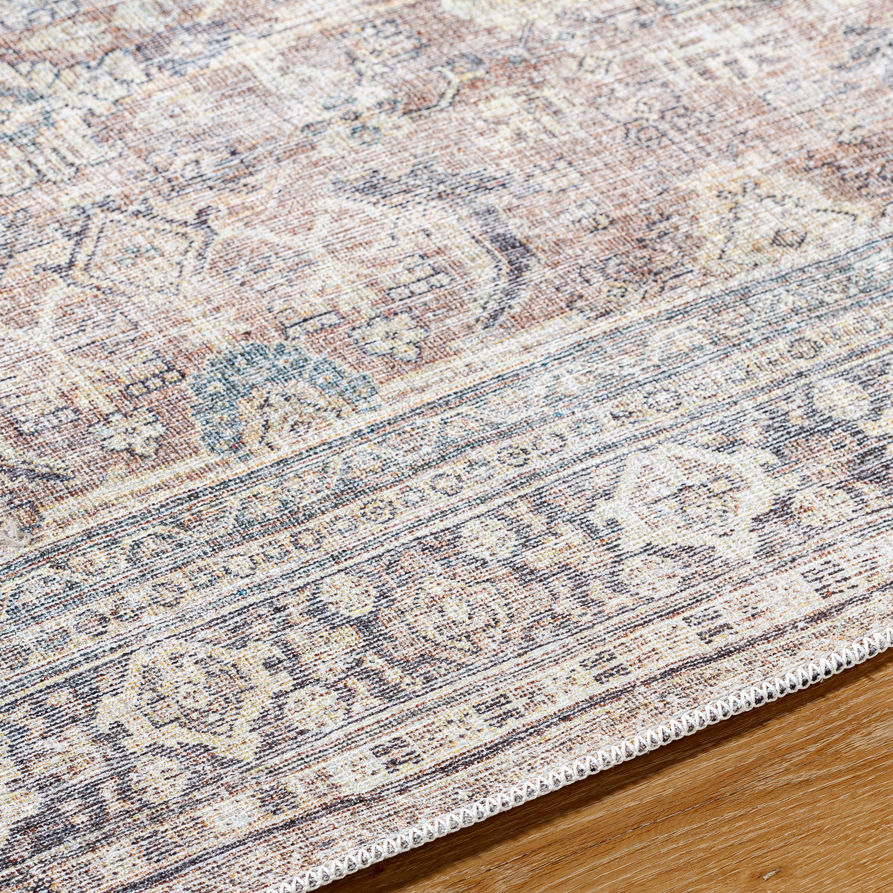 Becki Owens Darling Rust / Charcoal Rug 1 - RUGS - patterned Surya