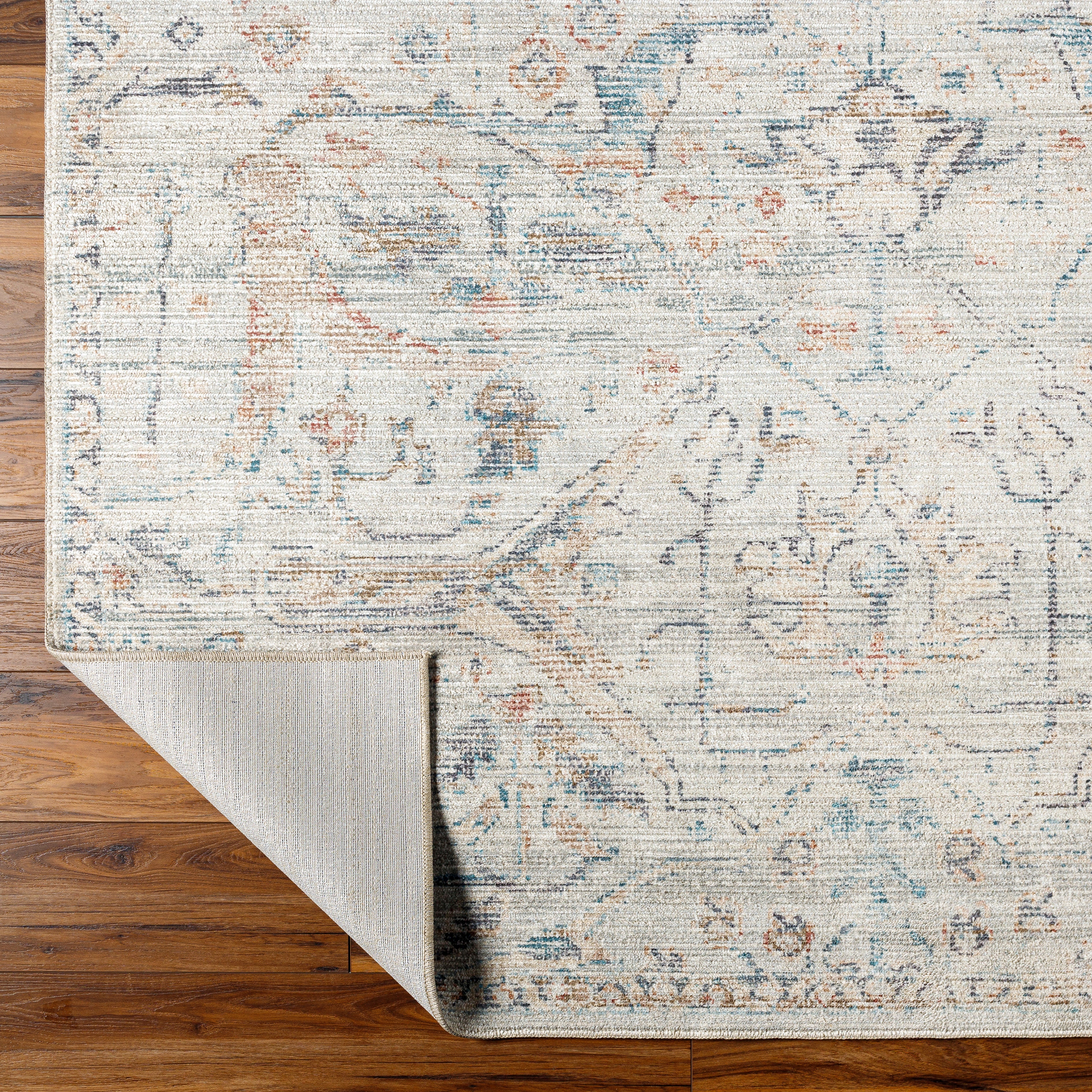 Becki Owens Marlene Denim / Multi Rug 0-RUGS-patterned Surya