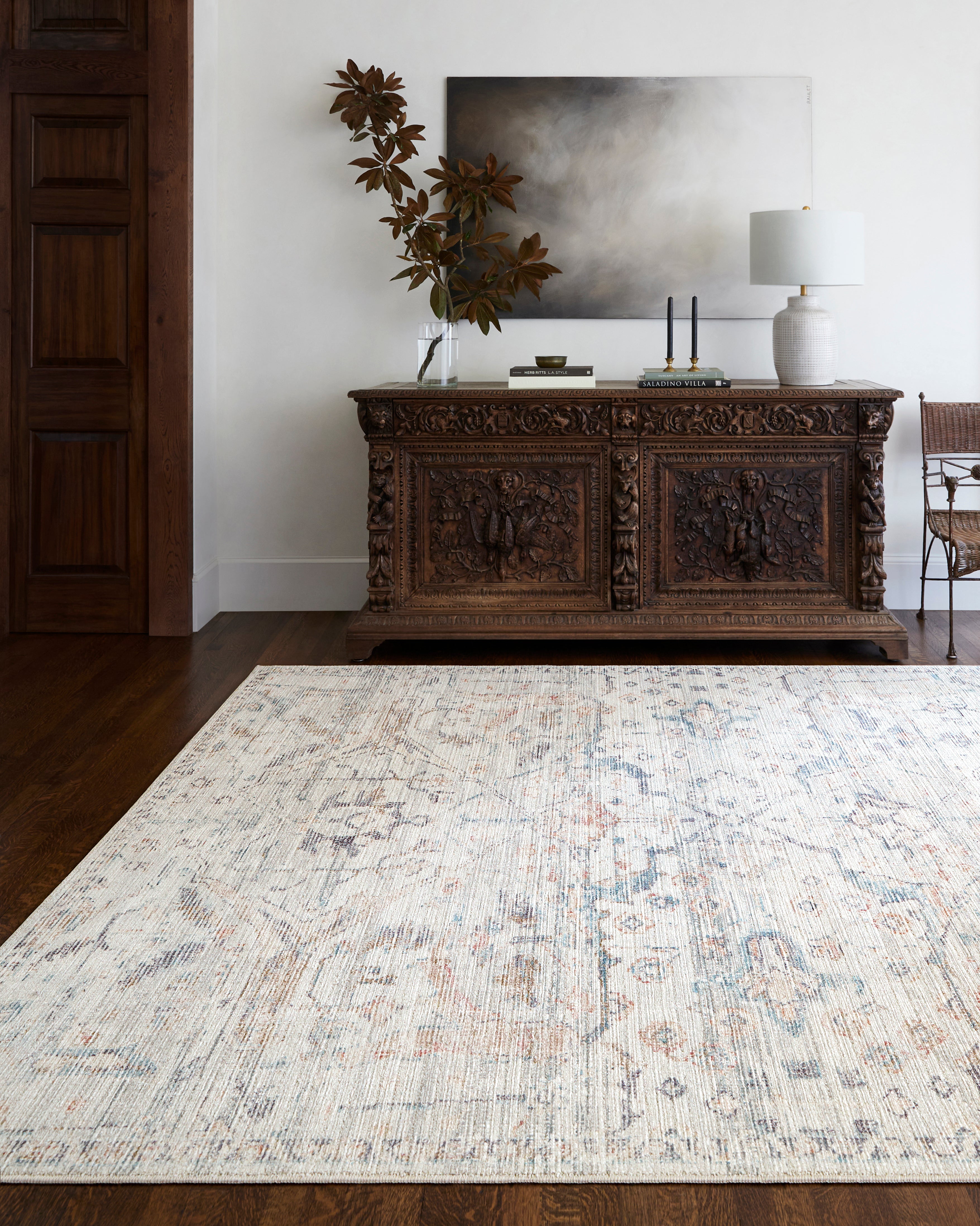Becki Owens Marlene Denim / Multi Rug 0-RUGS-patterned Surya