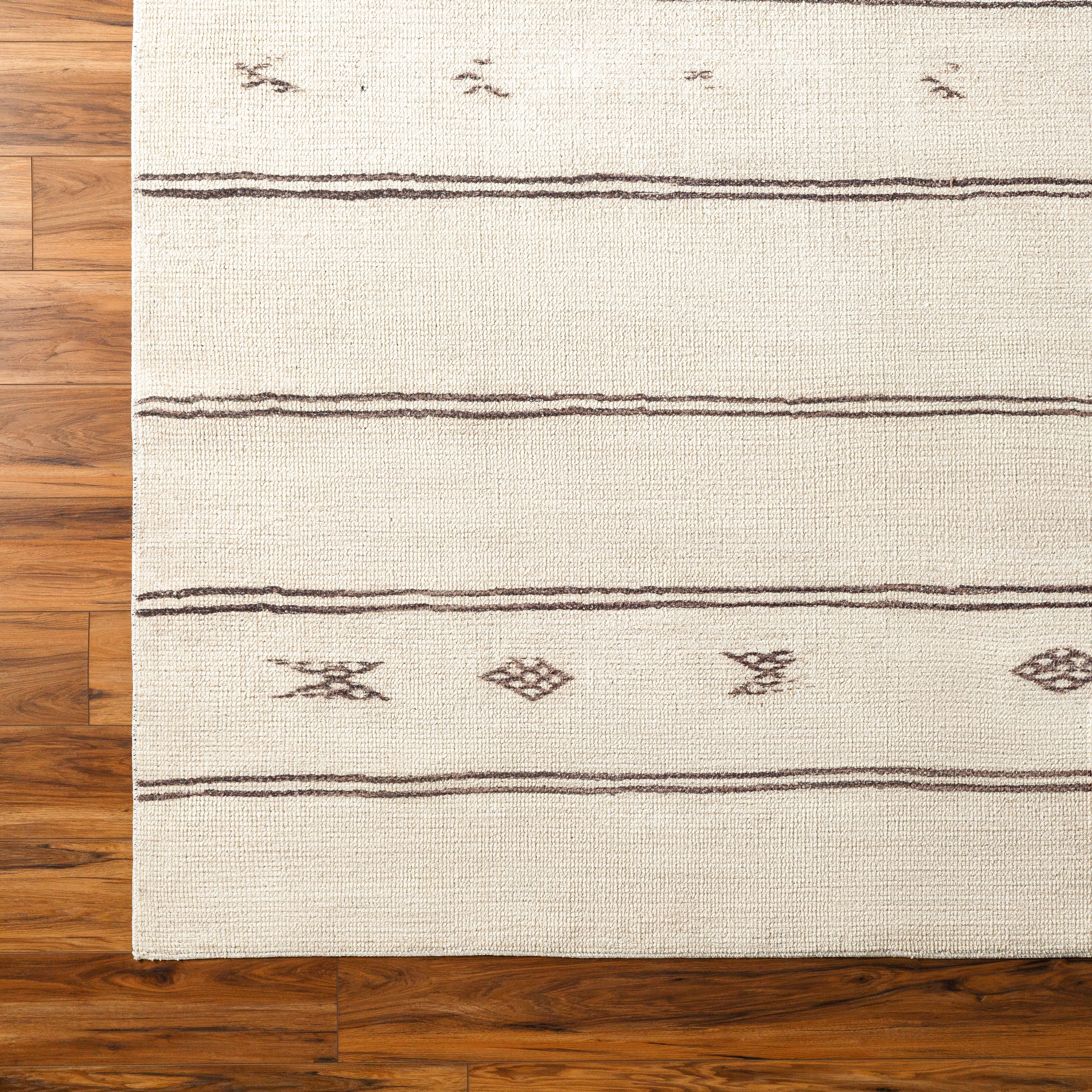 Becki Owens Rivi Cream / Charcoal Rug 0-RUGS-patterned Surya