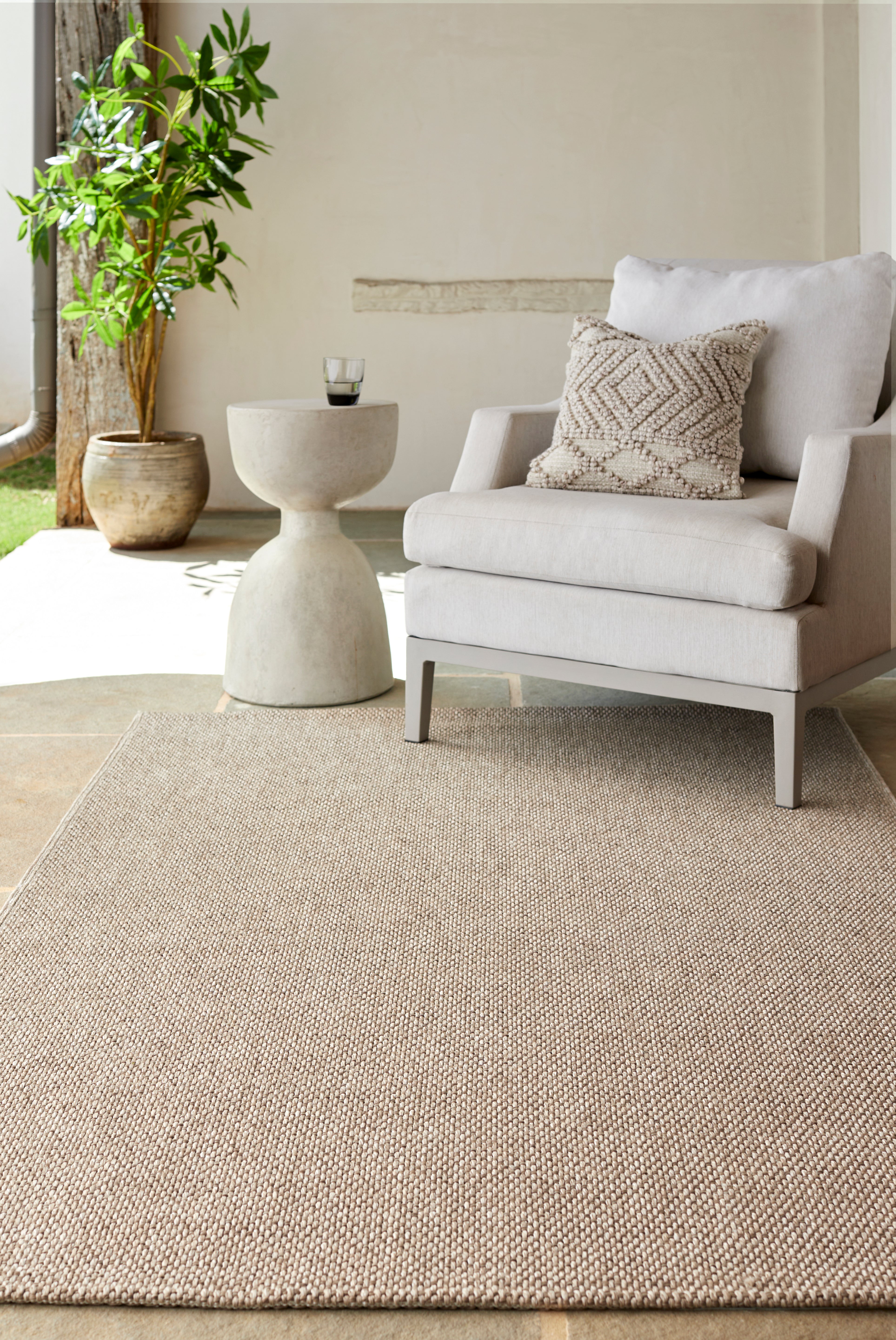 Becki Owens Birdie Taupe Woven Rug 5-Rugs - indoor/outdoor Surya